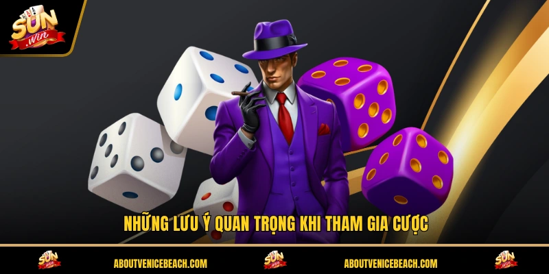 Những lưu ý quan trọng khi tham gia cược